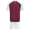 Maillot de Supporter Aston Villa Domicile 2024-25 Pour Enfant